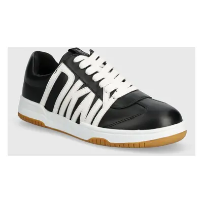 Kožené sneakers boty Dkny Betty černá barva, K1421470