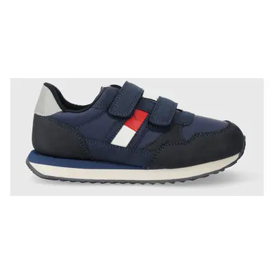 Dětské sneakers boty Tommy Hilfiger tmavomodrá barva