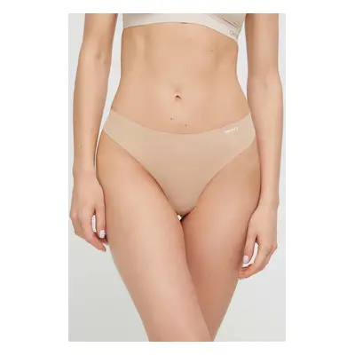 Tanga Dkny 3-pack černá barva, DK5026P3