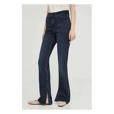 Džíny Levi's 725 HR SLIT BOOTCUT dámské, high waist