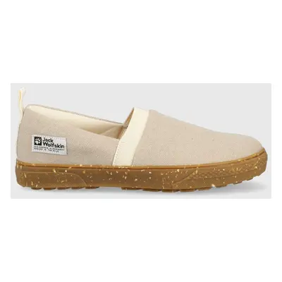 Espadrilky Jack Wolfskin šedá barva