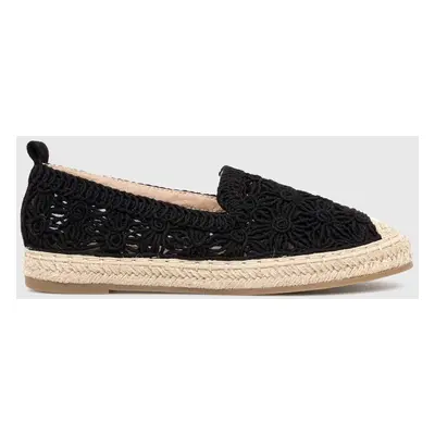 Espadrilky Answear Lab černá barva