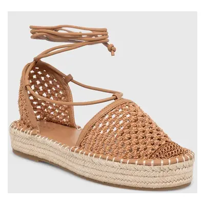 Espadrilky Aldo Picot hnědá barva, na platformě, 13741689.Picot