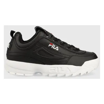 Sneakers boty Fila DISRUPTOR černá barva