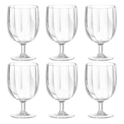 Sada sklenic na víno J-Line Glass Plastic 6-pack