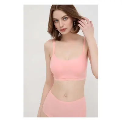 Podprsenka Chantelle SOFT STRETCH oranžová barva