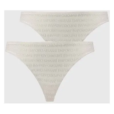 Kalhotky Emporio Armani Underwear 2-pack béžová barva, 163337 3F204