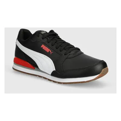 Sneakers boty Puma Runner v3 černá barva, 384855