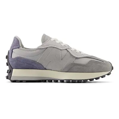 Kožené sneakers boty New Balance U327WGC šedá barva, U327WGC