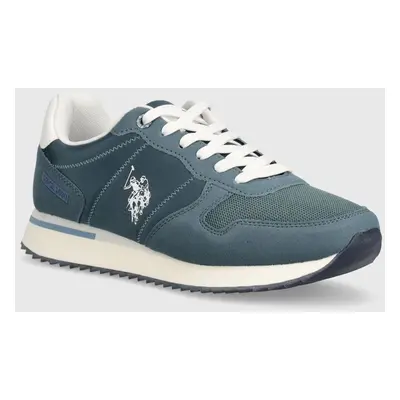 Sneakers boty U.S. Polo Assn. ALTENA tmavomodrá barva, ALTENA001M 4HT1