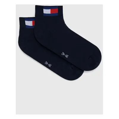 Ponožky Tommy Jeans 2-pack tmavomodrá barva, 701228223