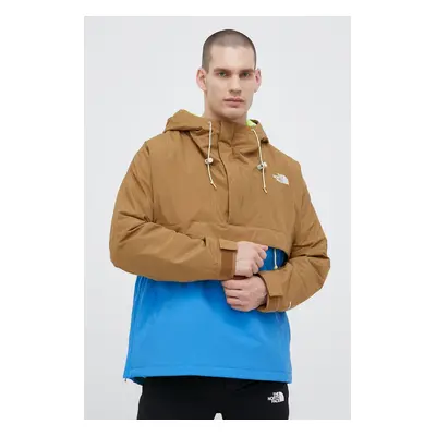 Outdoorová bunda The North Face 78 Low-Fi Hi-Tek hnědá barva