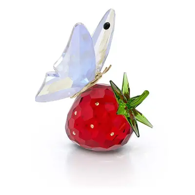 Dekorace Swarovski Idyllia Butterfly and Strawberry