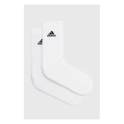 Ponožky adidas C SPW CRW 6P 6-pack bílá barva, HT3453