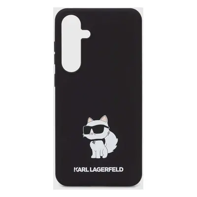 Obal na telefon Karl Lagerfeld Samsung Galaxy S24+ S926 černá barva