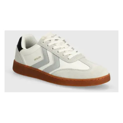 Kožené sneakers boty Hummel VM78 CPH ML šedá barva, 225072