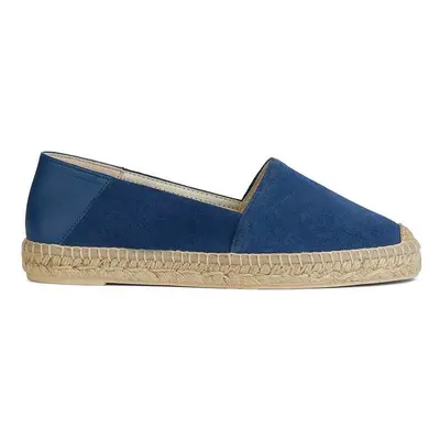 Semišové espadrilky Geox D LAMPEDUSA D35V0A 02285 C4005