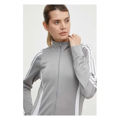 Tréninková mikina adidas Performance Tiro 24 šedá barva, s aplikací, IR9500