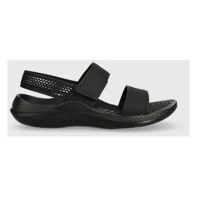 Sandály Crocs Literide 360 Sandal W dámské, černá barva, 206711