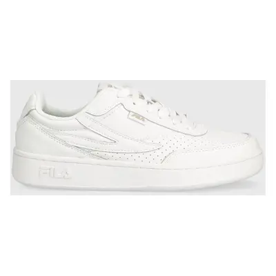 Kožené sneakers boty Fila SEVARO bílá barva, FFW0340