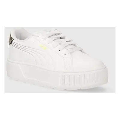 Sneakers boty Puma Karmen bílá barva, 395099