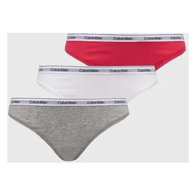 Tanga Calvin Klein Underwear 3-pack 000QD5209E