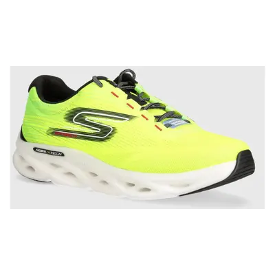 Běžecké boty Skechers GO RUN Swirl Tech Speed zelená barva