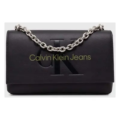 Kabelka Calvin Klein Jeans černá barva, K60K611866