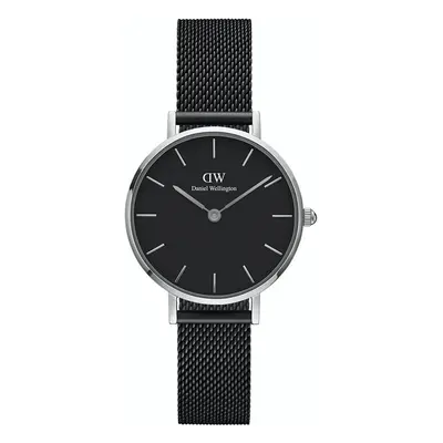 Hodinky Daniel Wellington Petite 28 Ashfield černá barva