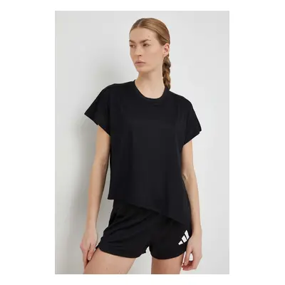 Tréninkové tričko adidas Performance HIIT Quickburn černá barva