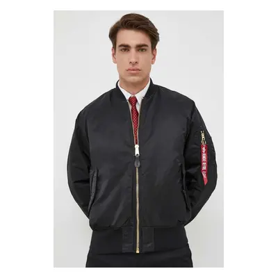 Bomber bunda Alpha Industries MA-1 černá barva, zimní, 100101.03