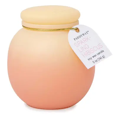 Vonná sójová svíčka Paddywax Sparkling Hibiscus 141 g