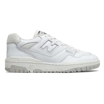 Kožené sneakers boty New Balance 550 bílá barva, BB550PB1