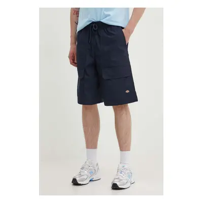 Bavlněné šortky Dickies FISHERSVILLE SHORT tmavomodrá barva, DK0A4YSI