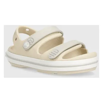 Dětské sandály Crocs CROCBAND CRUISER SANDAL šedá barva