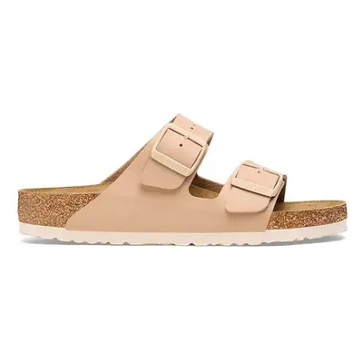 Pantofle Birkenstock Arizona pánské, béžová barva, 1027721