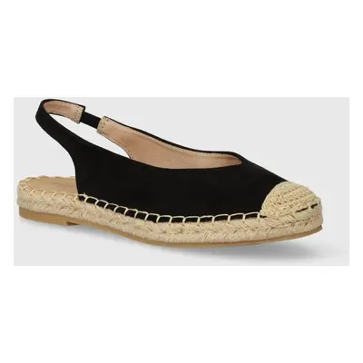 Espadrilky Answear Lab černá barva