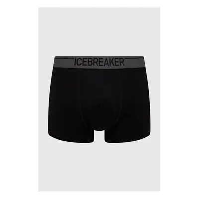 Funkční prádlo Icebreaker Anatomica Boxers černá barva, IB1030290101