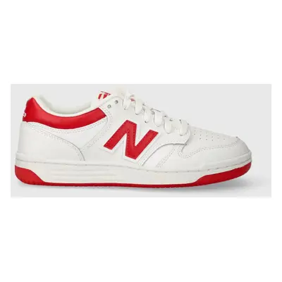 Sneakers boty New Balance BB480LTR červená barva