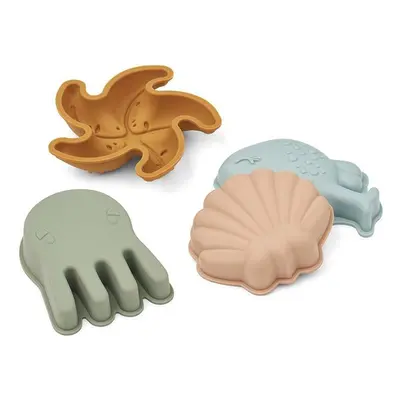 Formy na pískové babovičky Liewood Gill Mermaid Sand Moulds 4-pack