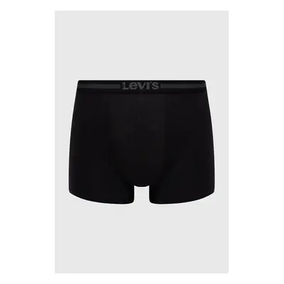 Boxerky Levi's pánské, černá barva, 37149.0632-jetblack