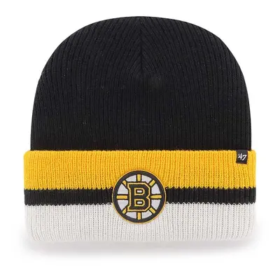 Čepice 47brand NHL Boston Bruins černá barva