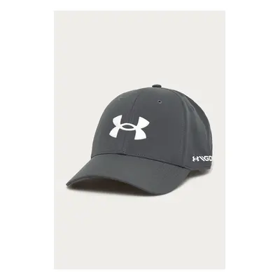 Čepice Under Armour 1361547 šedá barva, s aplikací, 1361547