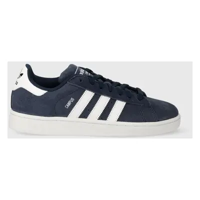 Semišové sneakers boty adidas Originals Campus 2 tmavomodrá barva, ID9839