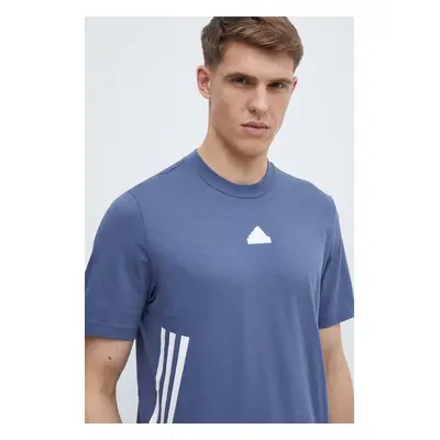 Bavlněné tričko adidas s potiskem, IX5199