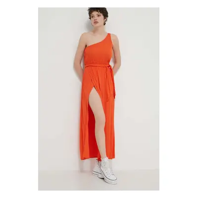 Šaty Billabong oranžová barva, maxi, EBJWD00143