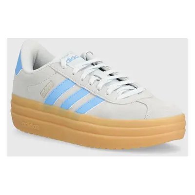 Semišové sneakers boty adidas VL COURT BOLD IH2310