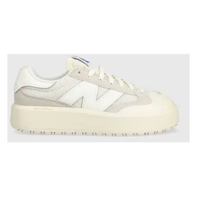 Sneakers boty New Balance CT302RB béžová barva