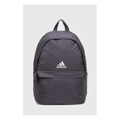 Batoh adidas Performance dámský, šedá barva, velký, hladký, HY0756