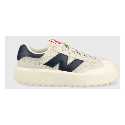 Sneakers boty New Balance CT302RC béžová barva